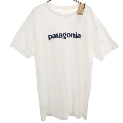 未使用 patagonia パタゴニア USA製 半袖 Tシャツ L ホワイト 39154FA18 アウトドア