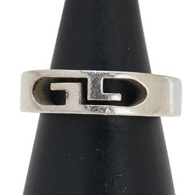 グッチ GG リング 指輪 #16 SV925 シルバー レディース GUCCI 【中古】