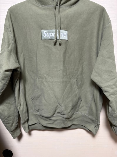 Supreme Box Logo Hooded Sweatshirt (25FW) "Light Olive"