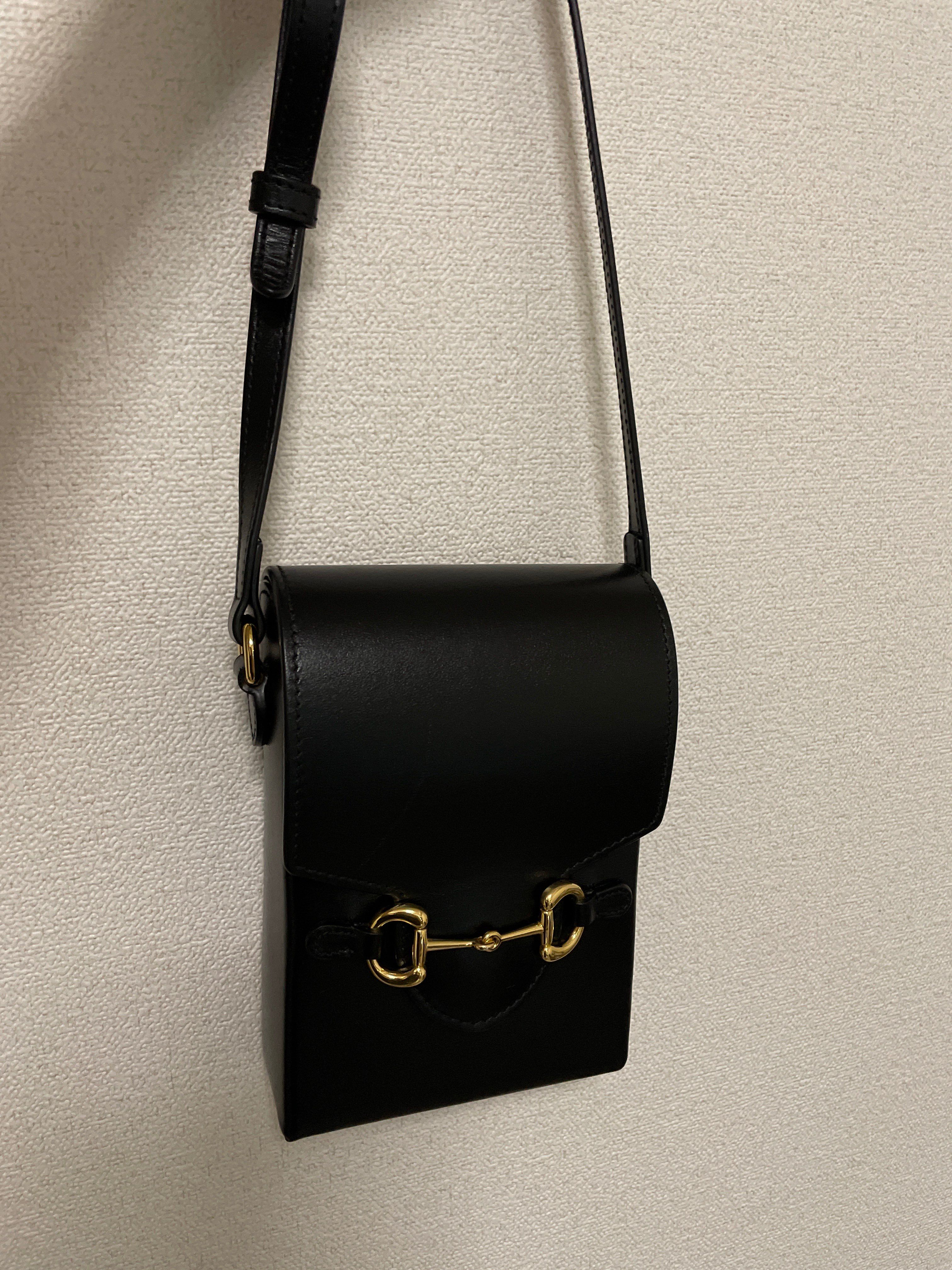 GUCCI Horsebit 1955 Mini Bag "Black"