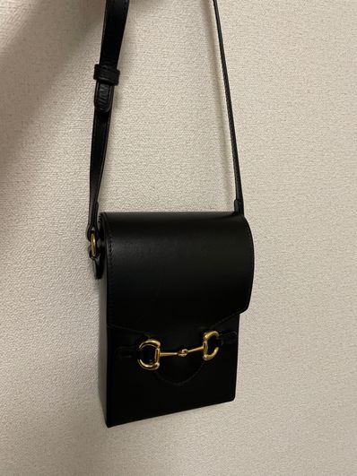 GUCCI Horsebit 1955 Mini Bag "Black"