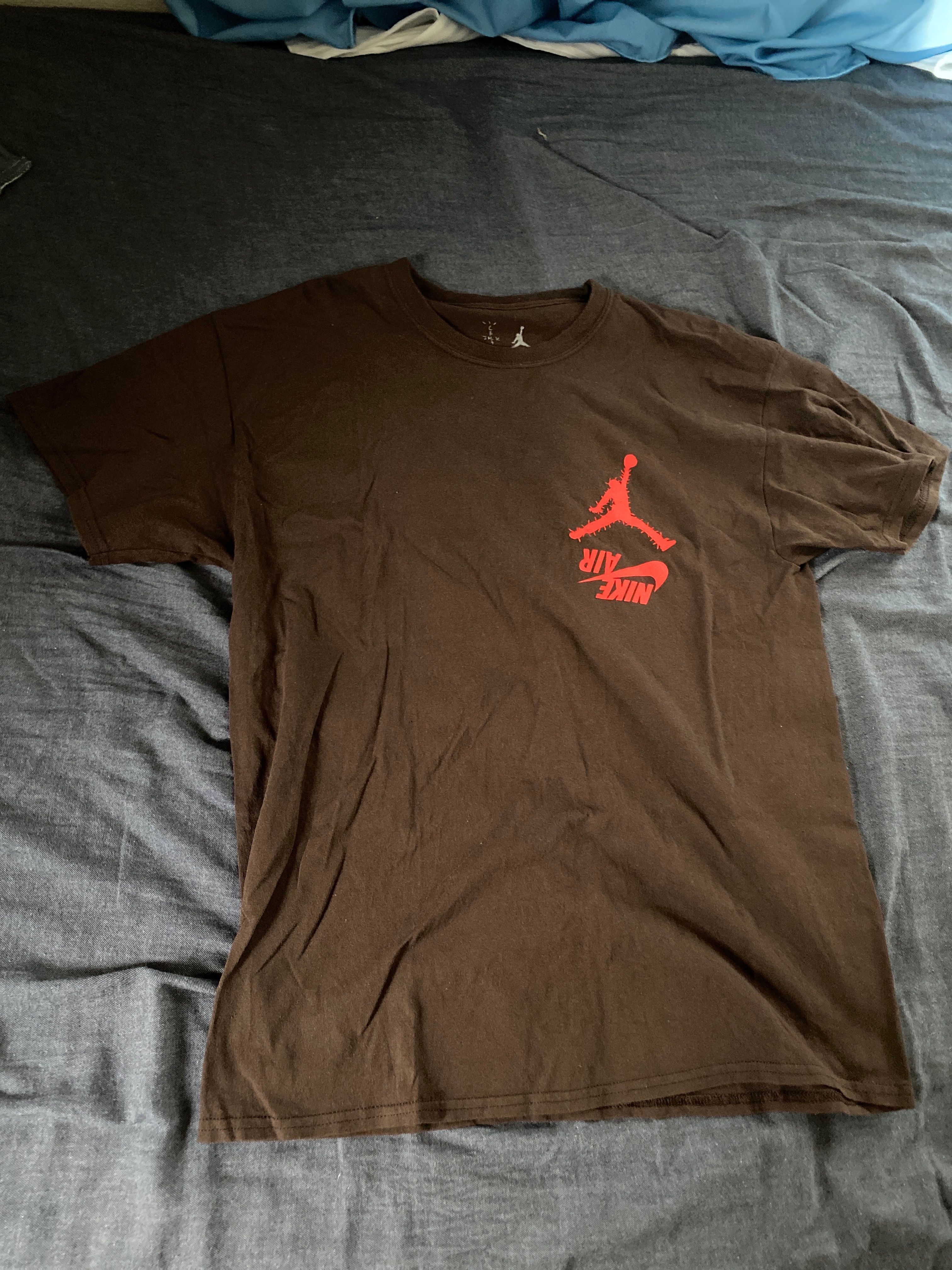 Air Jordan x Travis Cactus Jack Highest T Shirt "Brown"