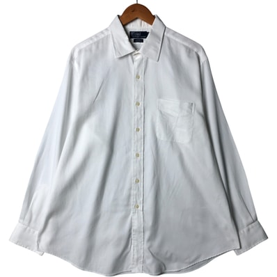 古着 ラルフローレン Ralph Lauren POLO by Ralph Lauren CURHAM 長袖 コットンシャツ メンズXL相当/eaa584267