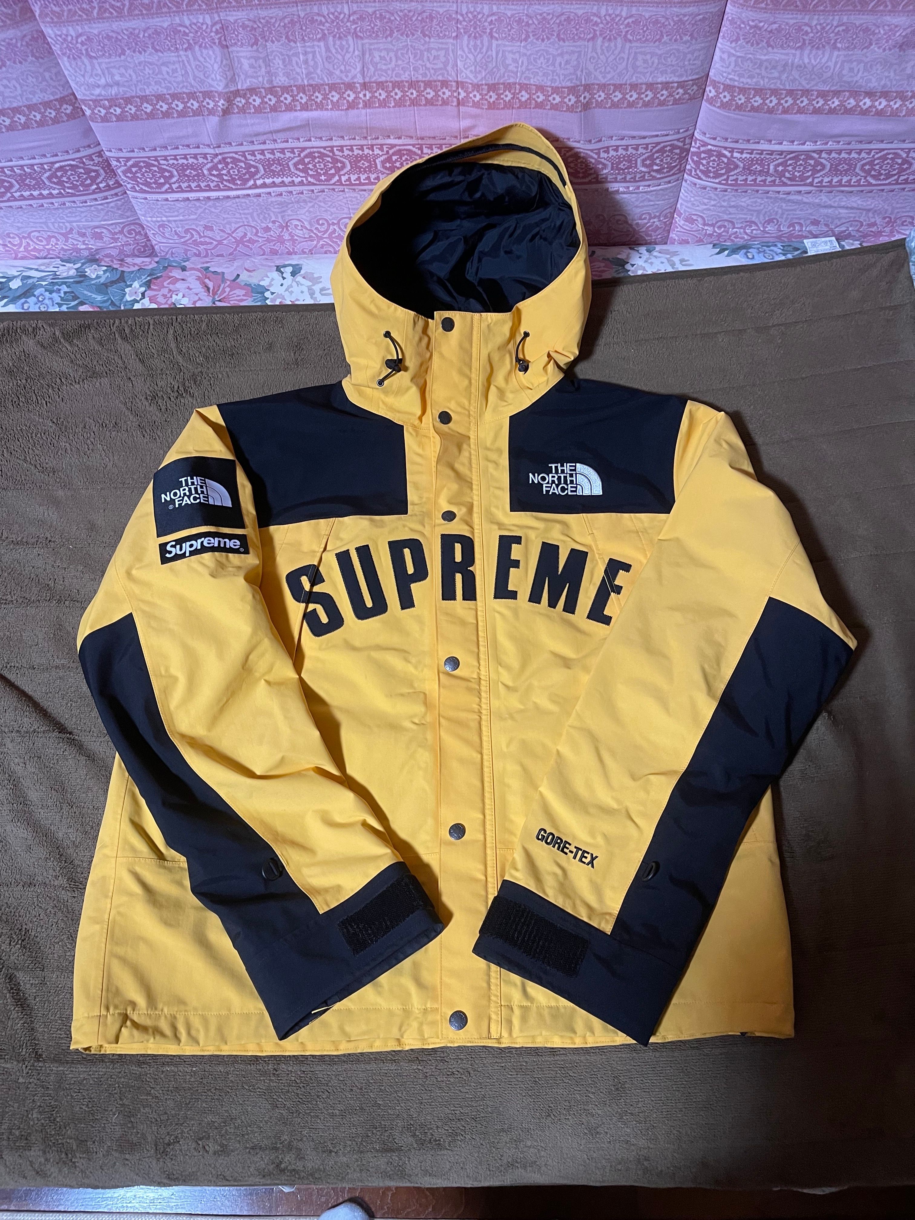 Supreme x The North Face Arc Logo Mountain Parka "Yellow"