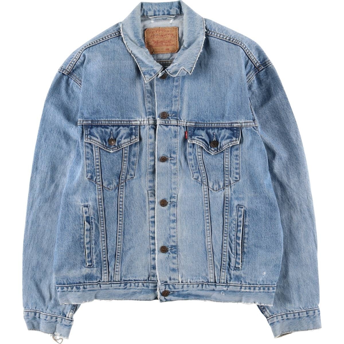 古着 90年代 リーバイス Levi's 70503-0216 デニムジャケット Gジャン メンズXL相当 ヴィンテージ/eaa602062