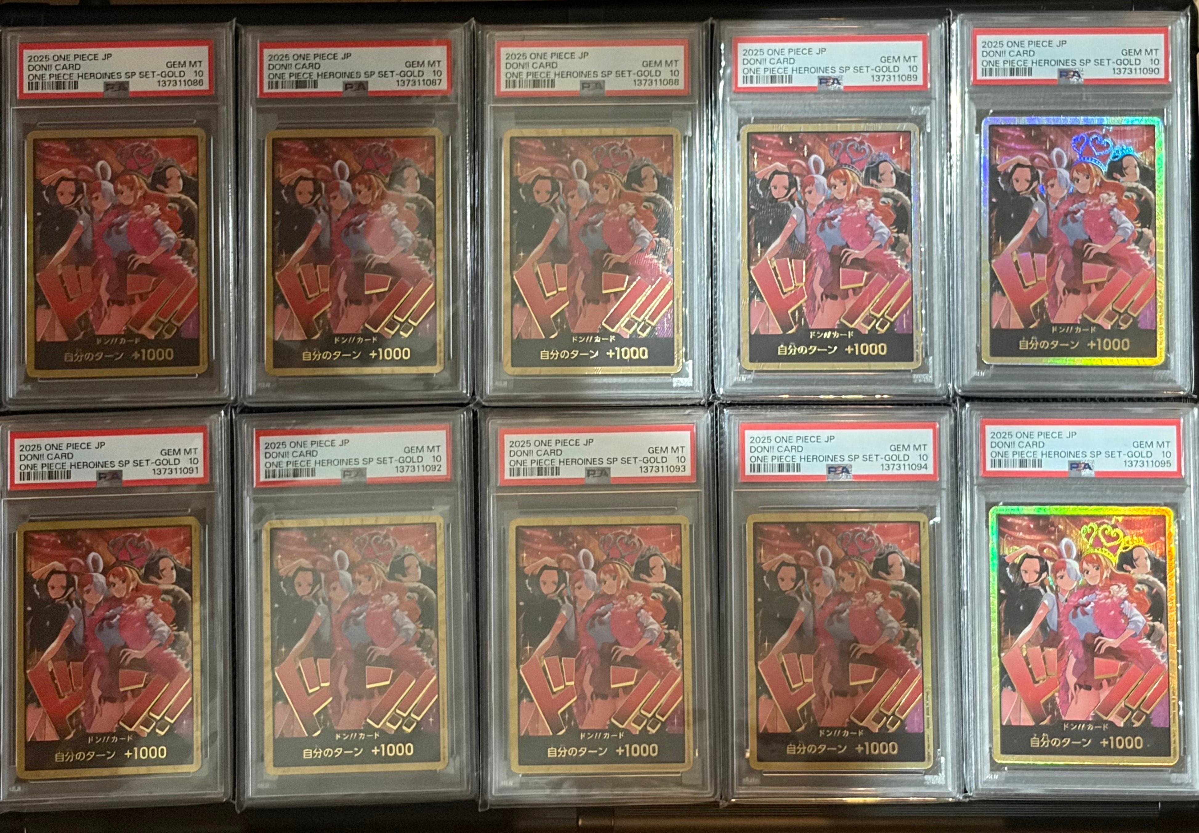 ドン!!カード : ロビン&ウタ&ナミ&ハンコック スーパーパラレル [開封済](エクストラブースター「ワンピース ヒロインズエディション スペシャルセット」)