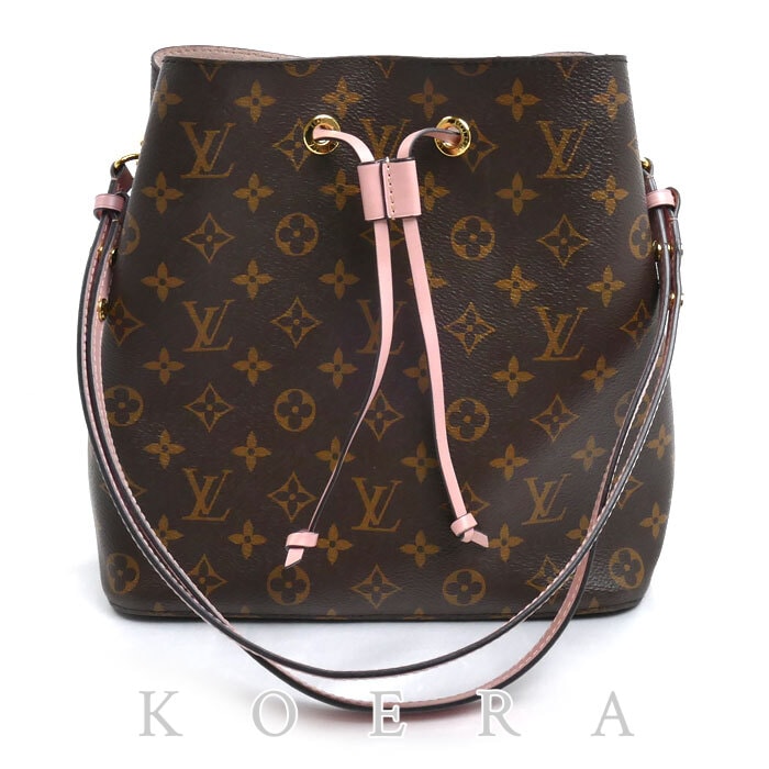 LOUIS VUITTON ルイ・ヴィトン ネオノエ ショルダーバッグ モノグラム ローズプードル M44022 NZ2129 レディース【中古】