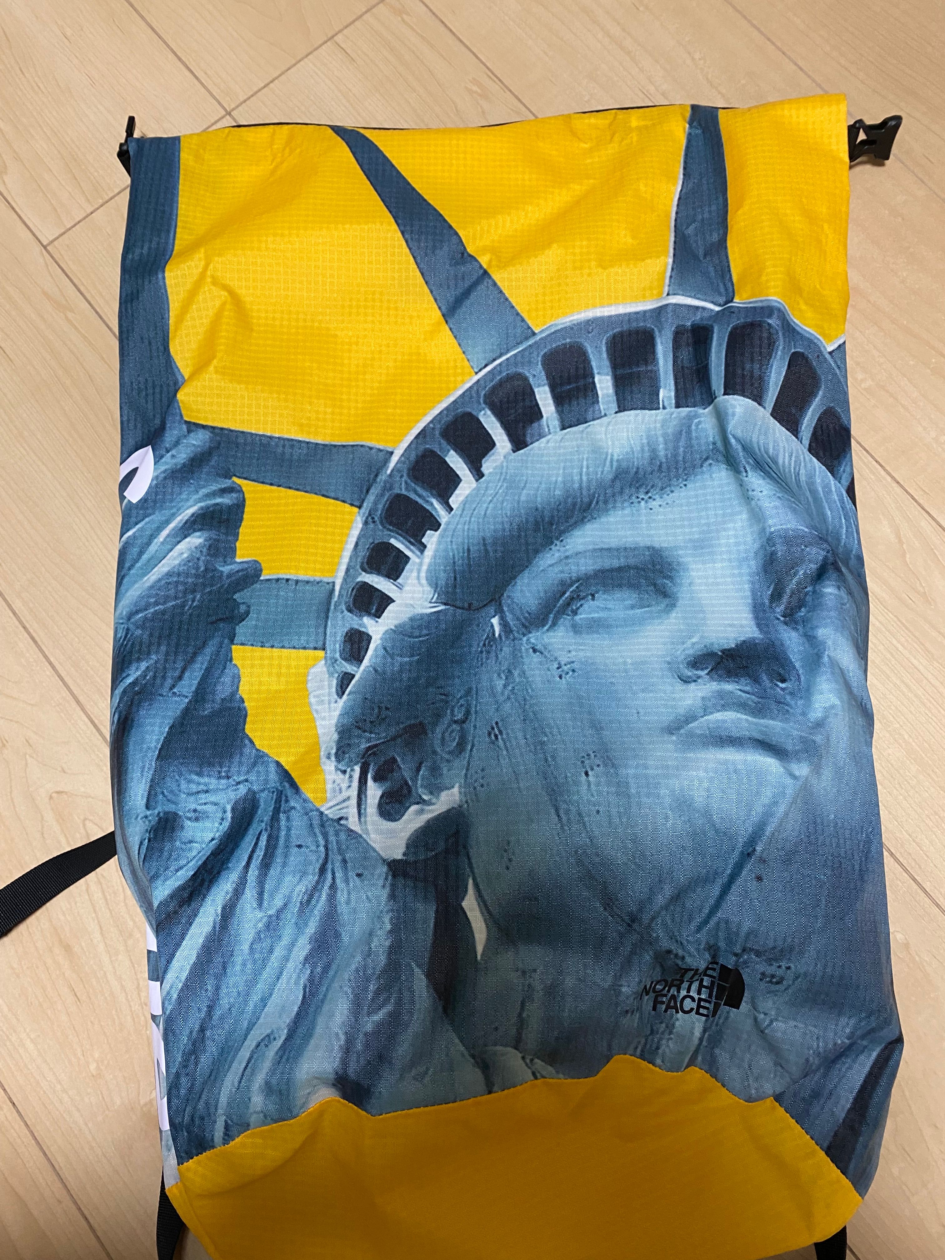 Supreme x The North Face Statue of Liberty Waterproof Backpack "Yellow"