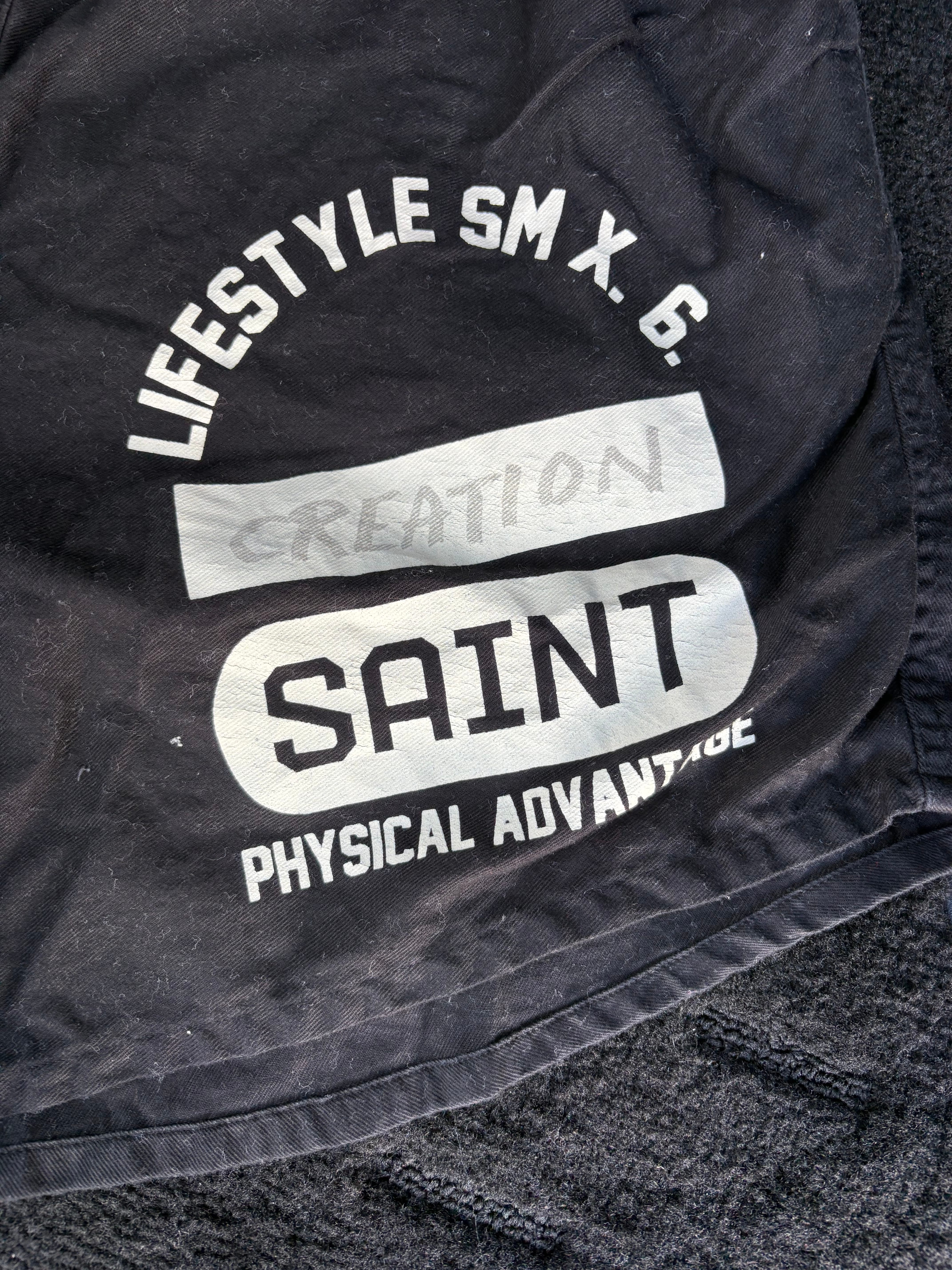 SAINT Mxxxxxx 24SS Reation Easy Shorts "Black"