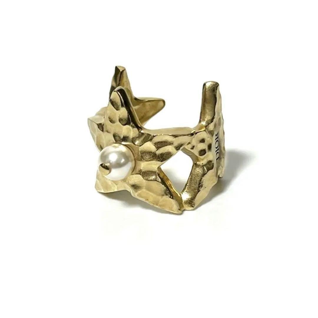 【13号・超美品】ディオール レディース 指輪 リング シーガーデン DIOR