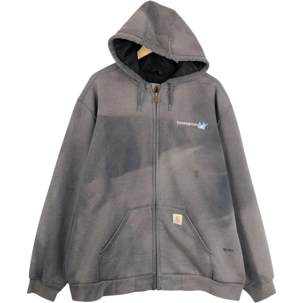 古着 カーハート Carhartt スウェットフルジップパーカー メンズXL相当/eaa675915