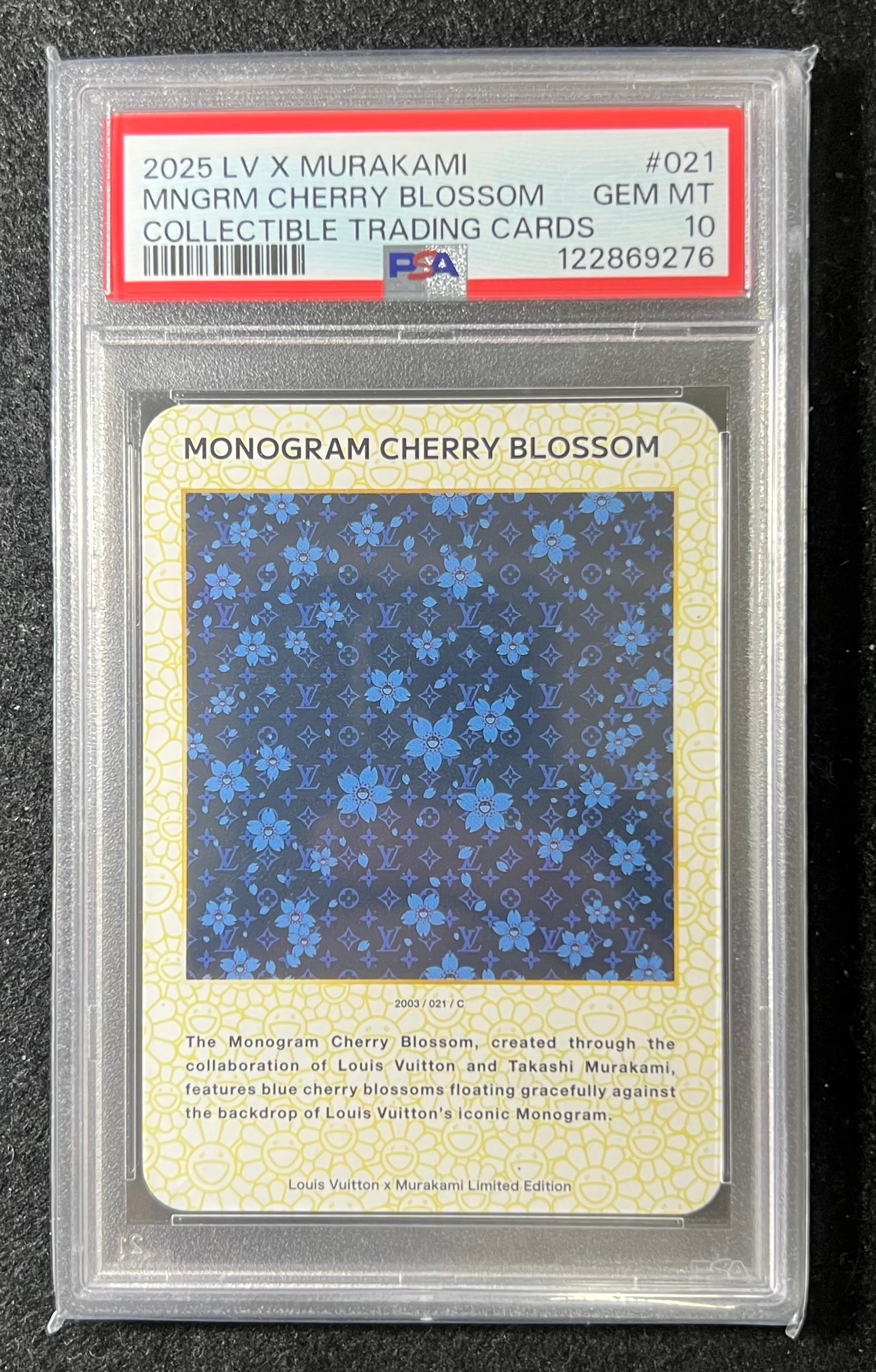 モノグラム チェリーブロッサム C [2003 / 021](ルイヴィトン x 村上隆 トレーディングカード)
