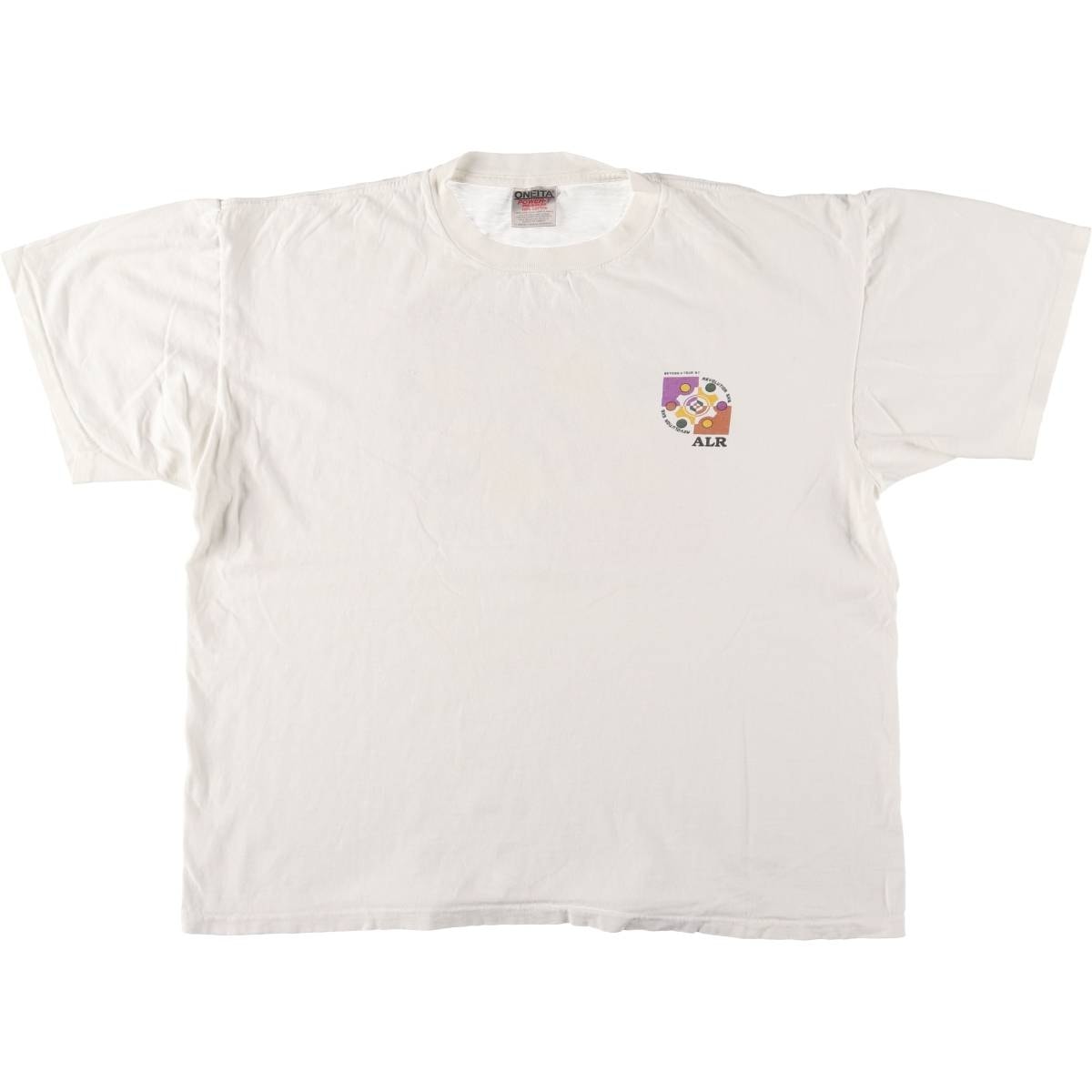 古着 90年代 オニータ ONEITA BEYOND 4 TOUR プリントTシャツ USA製 メンズXL相当 ヴィンテージ/eaa561656