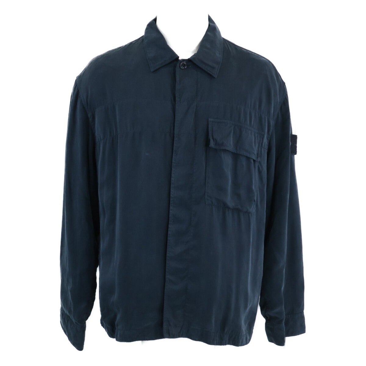 ストーンアイランド 24SS 8015111F2 Ghost Piece Overshirt オーバーサイズシャツジャケット L