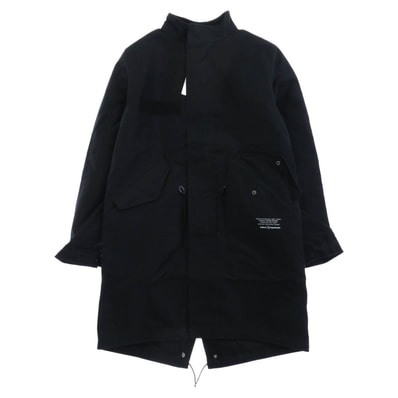 uniform experiment ユニフォームエクスペリメント ジャケット 17AW UE-178016 MILITARY STAND COLLAR M-51 モッズコート ジャケット ブラック系 2【中古】