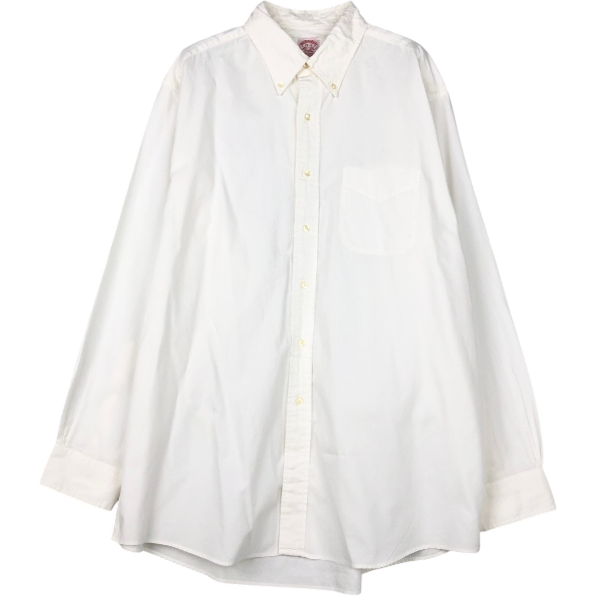 古着 ブルックスブラザーズ Brooks Brothers Est.1818 長袖 ボタンダウンシャツ メンズXL相当/eaa666530