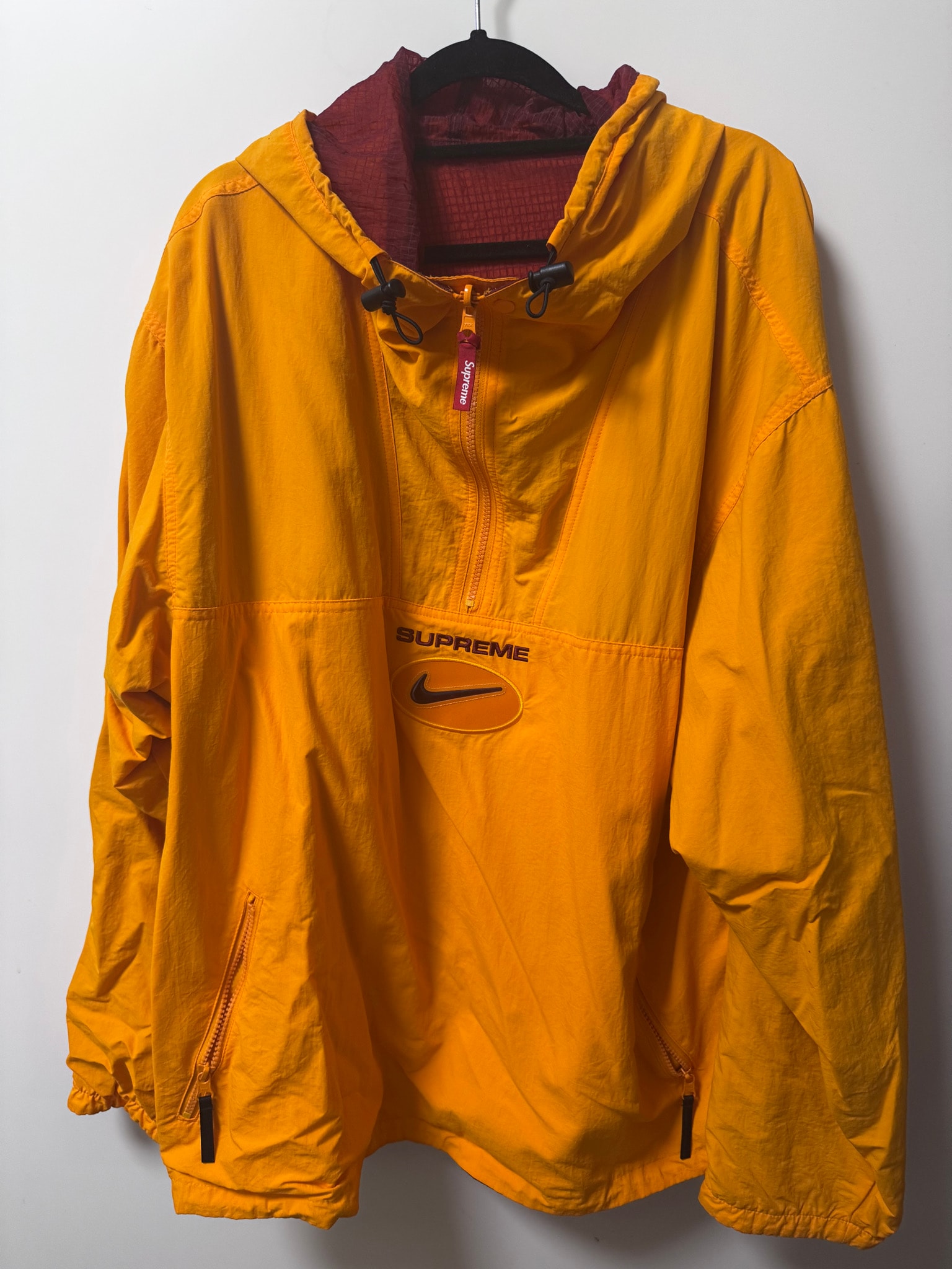 Supreme x Nike Jewel Reversible Ripstop Anorak "Orange"