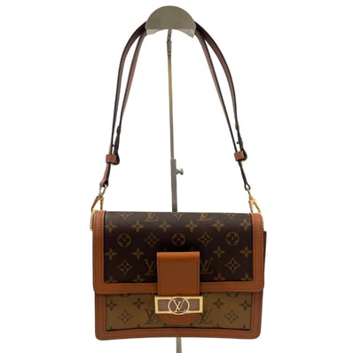 LOUIS VUITTON ルイ・ヴィトン M45958 モノグラムリバース ドーフィーヌ MM ショルダーバッグ 40288