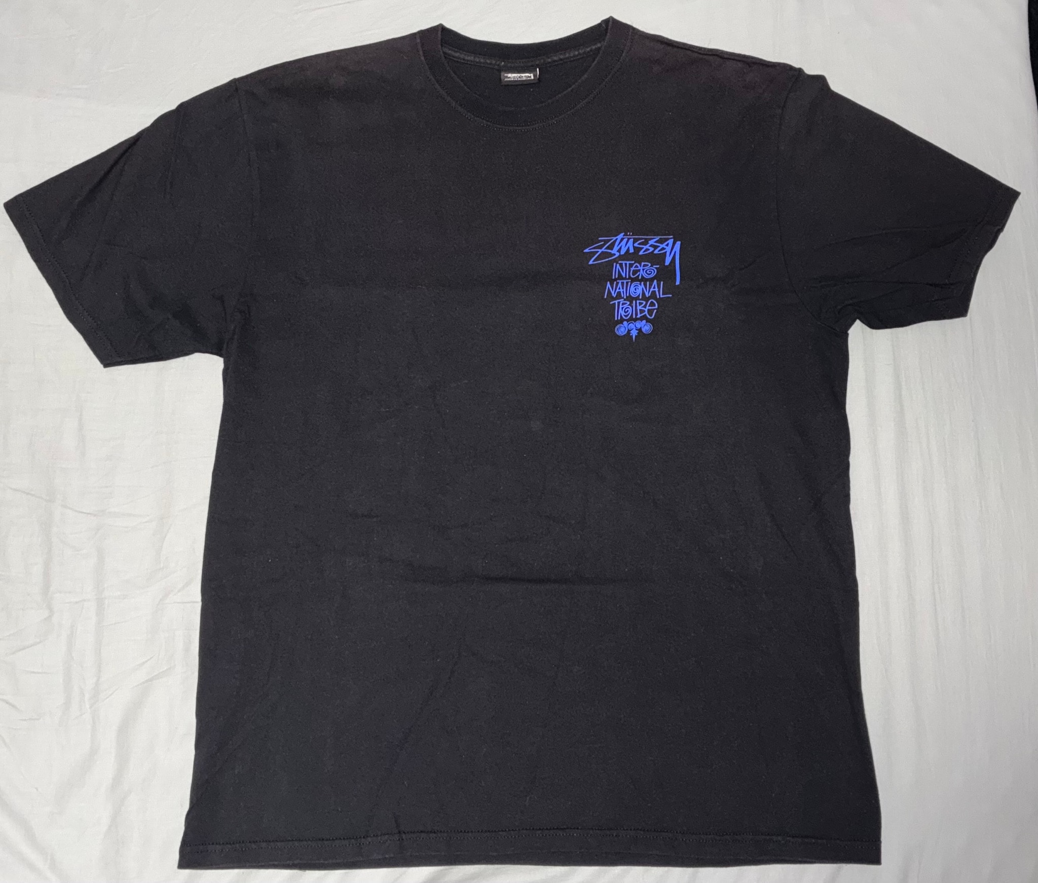 Stussy Tribe Stack Tee "Black"