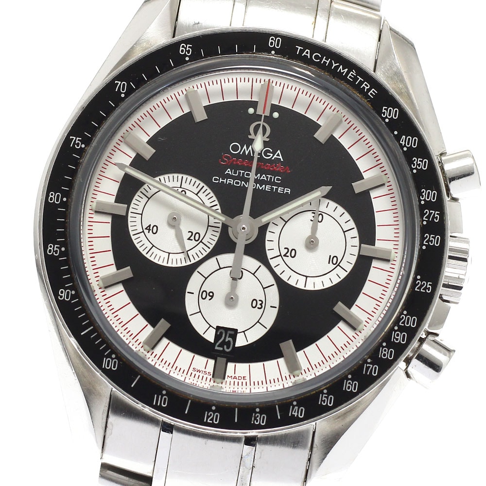 オメガ スピードマスター レジェンド ミハエルシューマッハ メンズ 【中古】