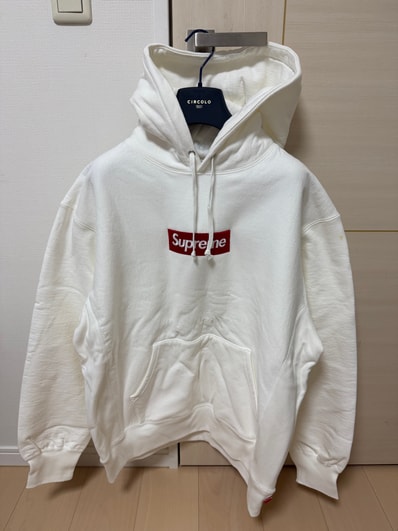 Supreme Box Logo Hooded Sweatshirt "White" (21FW)