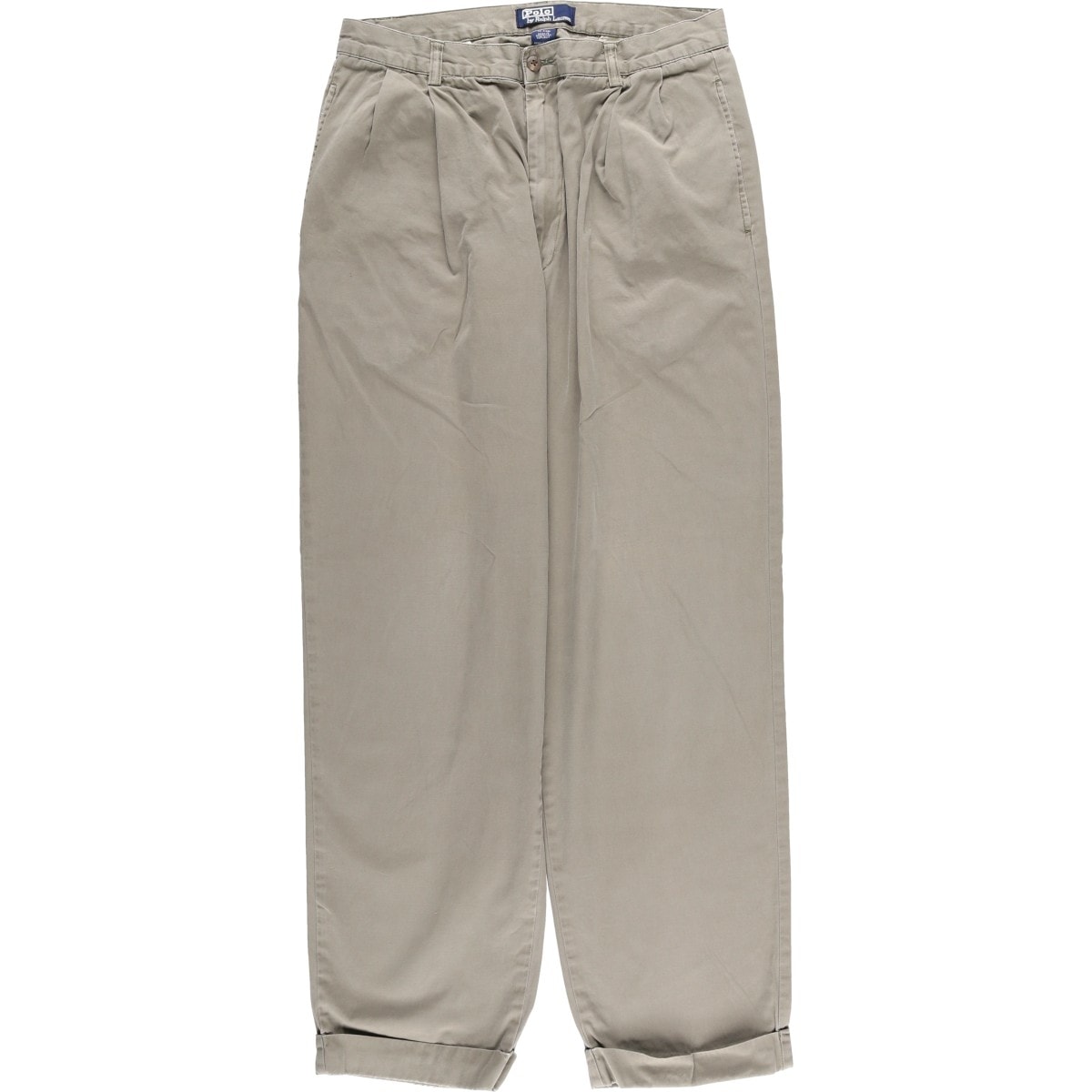 古着 ラルフローレン Ralph Lauren POLO by Ralph Lauren HAMMOND PANT ツータック チノパンツ メンズw33相当/eaa477326