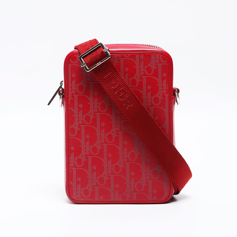 【最終値下げ】 ディオール Dior トロッター レザー オブリーク ショルダーバッグ【中古】