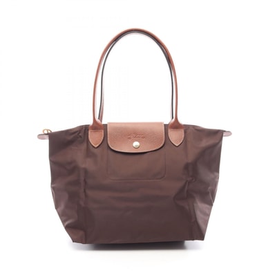 ロンシャン Longchamp LE PLIAGE ORIGINAL M ル プリアージュ オリジナル M トートバッグ バッグ キャンバス レザー レディース ブラウン系 L2605089002 【新品】