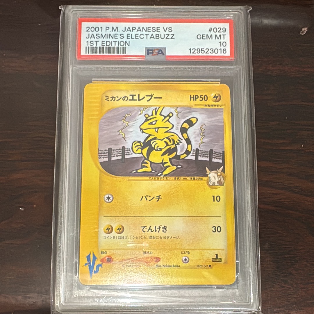 ミカンのエレブー ● :1ED [VS 029/141](ハーフデッキ「リーダーズポケモン 水炎・草雷・闘超&劇場限定版」)