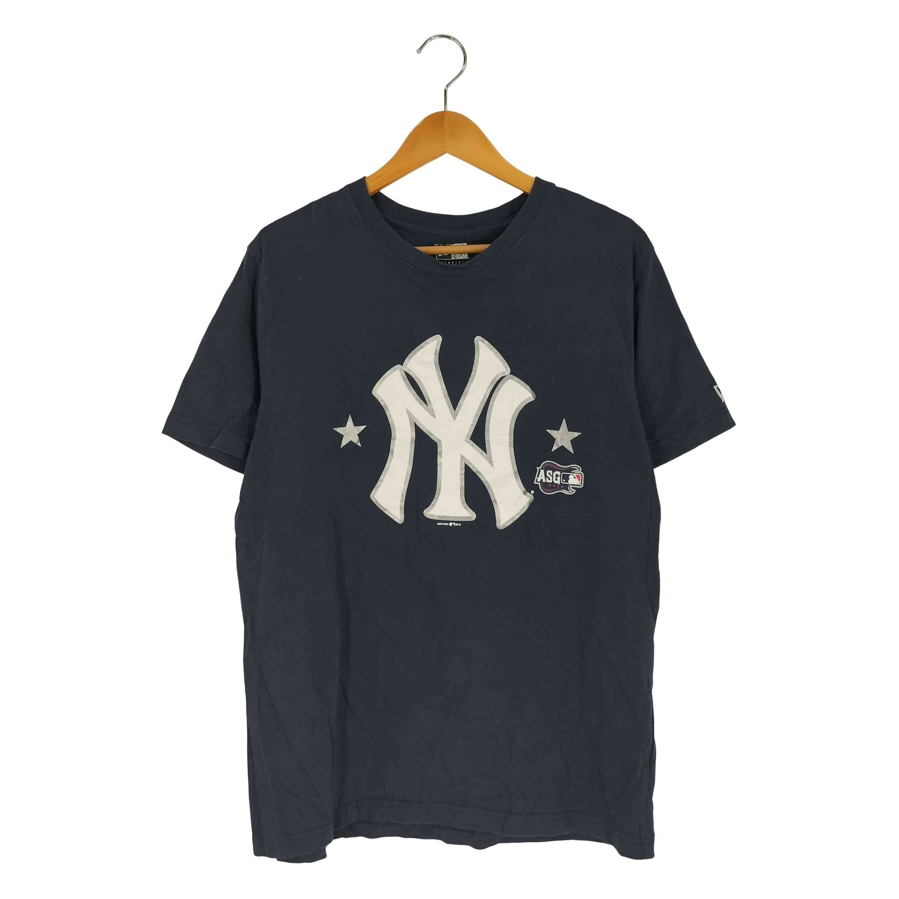 2019 メタリックロゴ 星 クルーネックTシャツ【1139393052453】