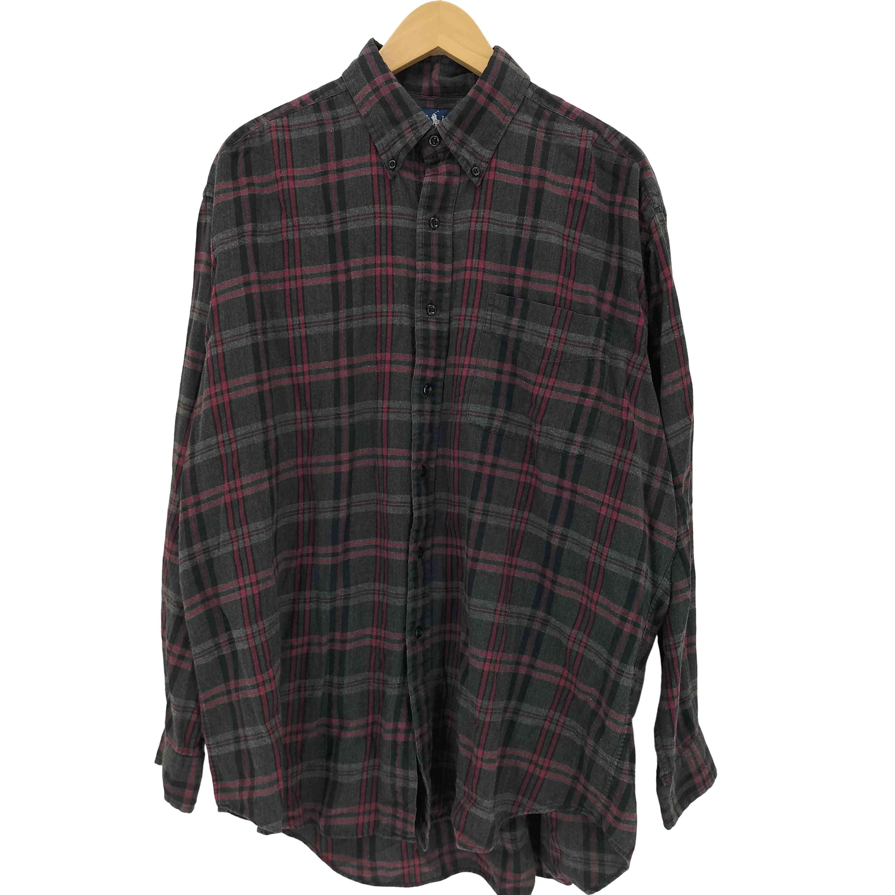 90S BLAKE コットンボタンダウンチェックシャツ【1143783733174】