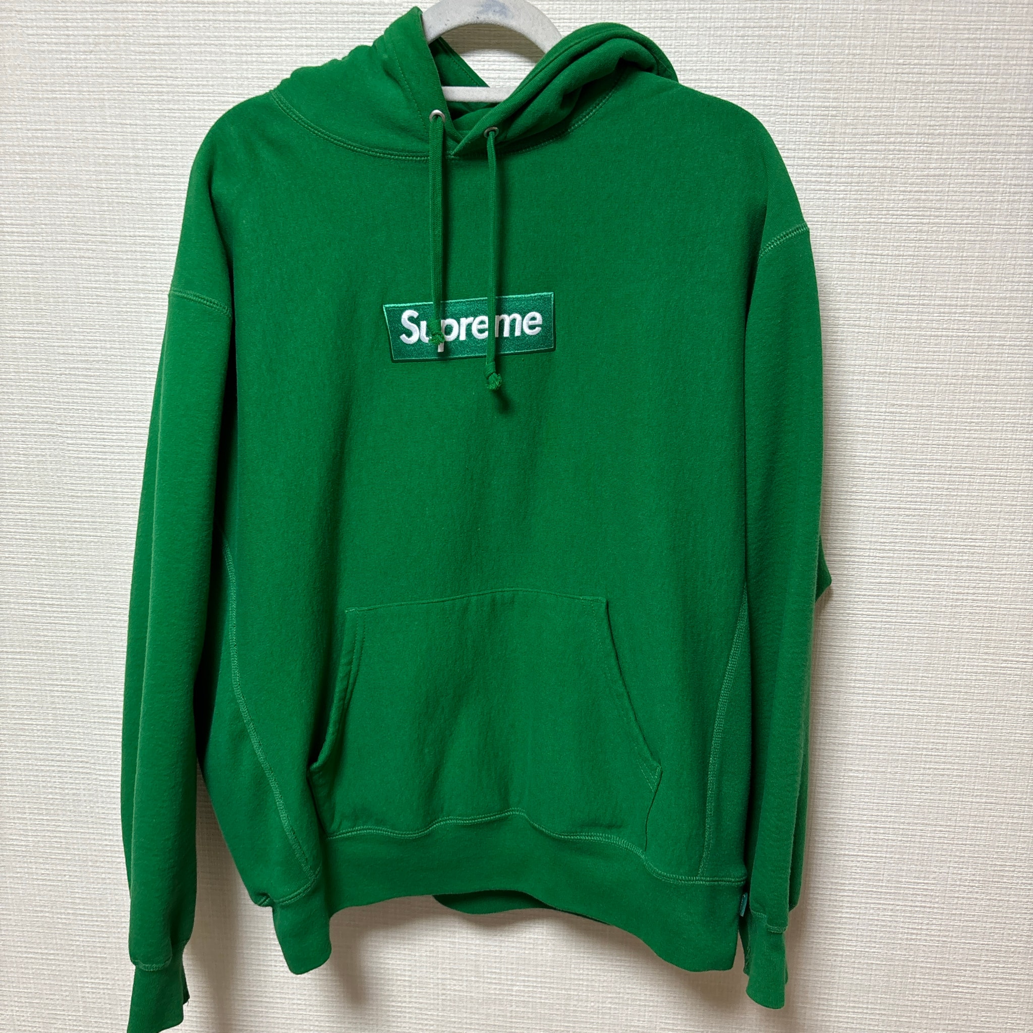 Supreme Box Logo Hooded Sweatshirt "Green" (24FW)