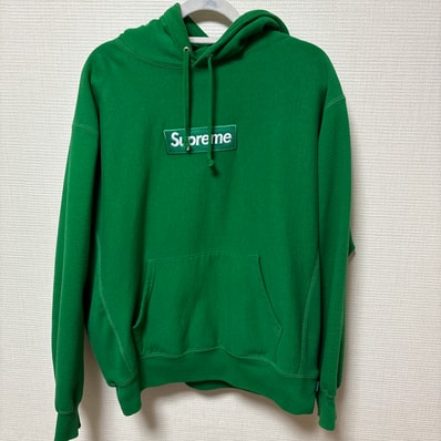 Supreme Box Logo Hooded Sweatshirt "Green" (24FW)