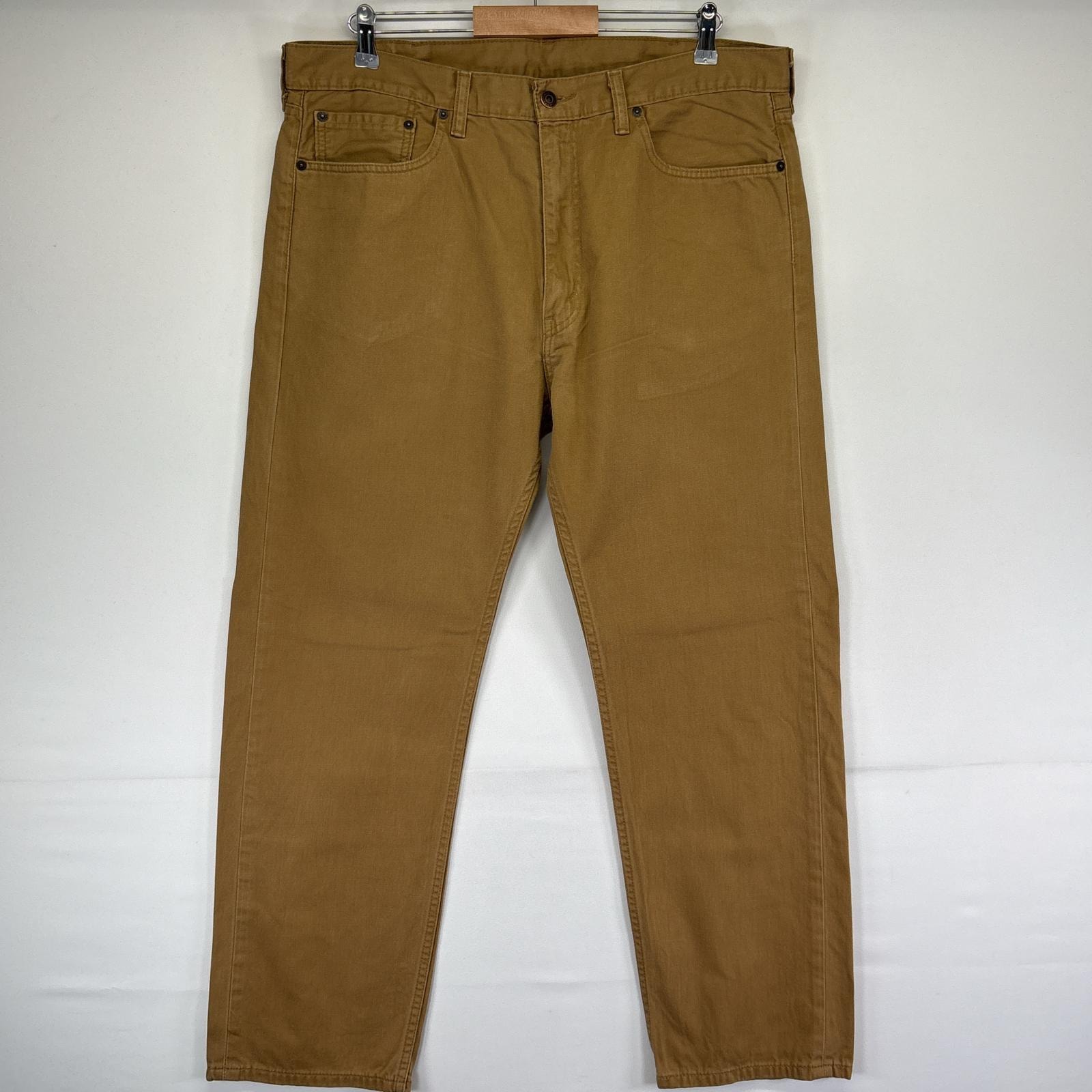 古着 リーバイス Levi's デニムパンツ 505 ストレート カラーパンツ 大きいサイズ ジーパン ジーンズ w38 L30 ブラウン系 メンズ