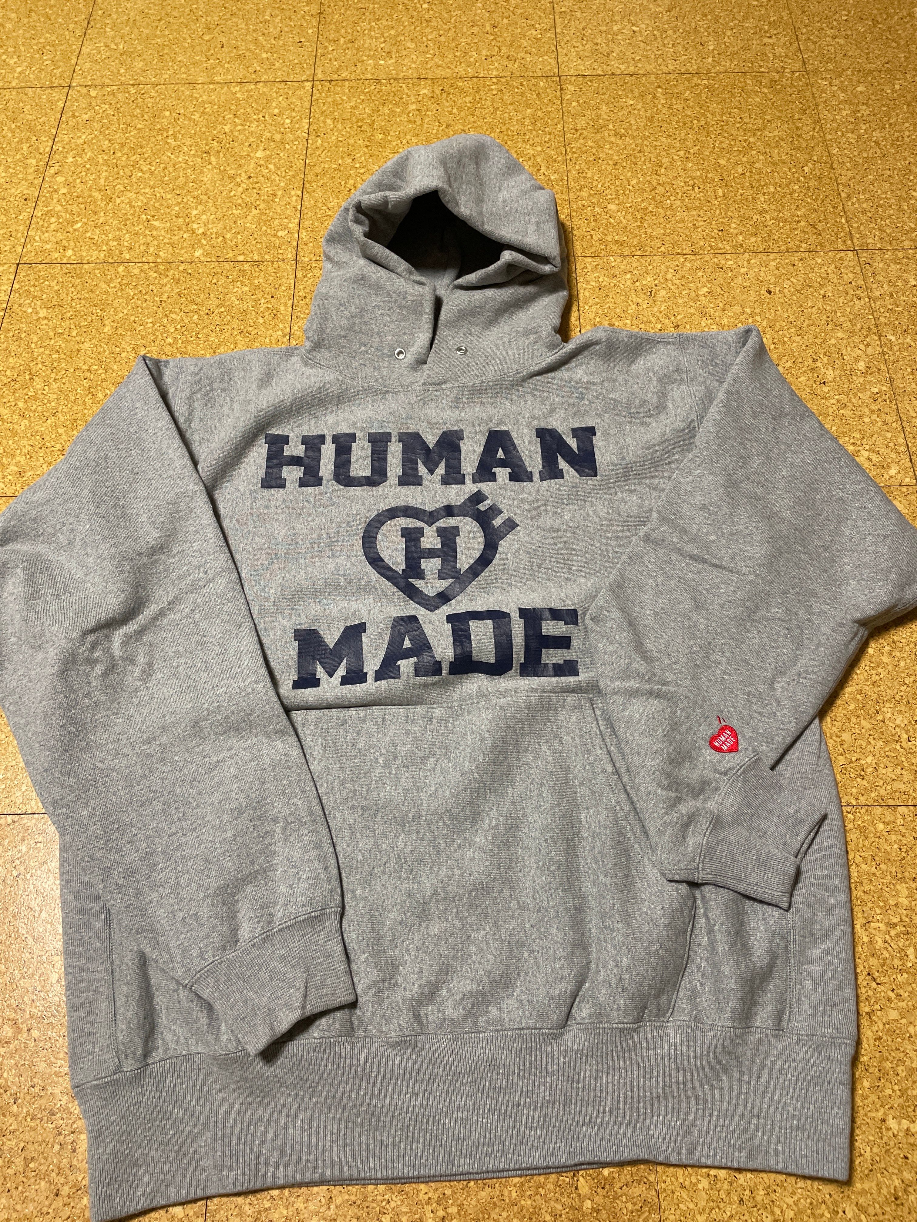 HUMAN MADE PIZZA HOODIE "Grey"