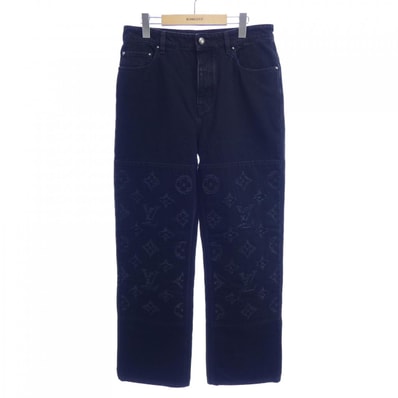 ルイヴィトン LOUIS VUITTON モノグラムデストロイデニムパンツ HUD48WK54 ジーンズ