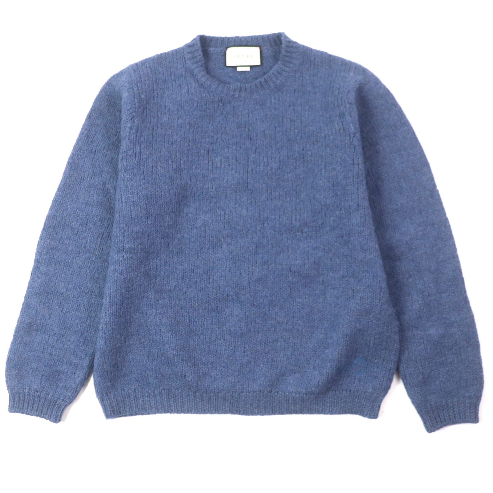 美品 グッチ
 セーター ネイビー メンズ XL 636327