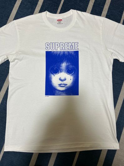 Supreme Margaret Keane Teardrop S/S Work Shirt "White"