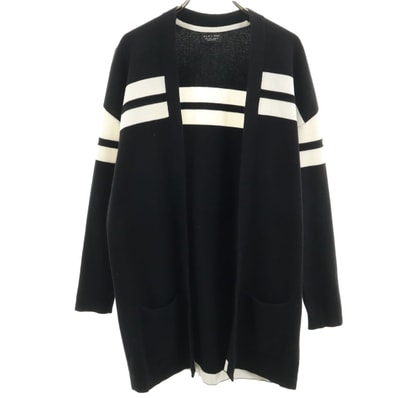 美品 ZARA MAN ザラマン 長袖 カーディガン S ブラック系