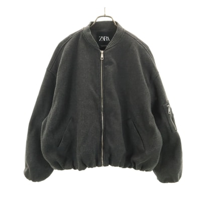 ZARA ザラ ブルゾン M チャコールグレー ジャケット