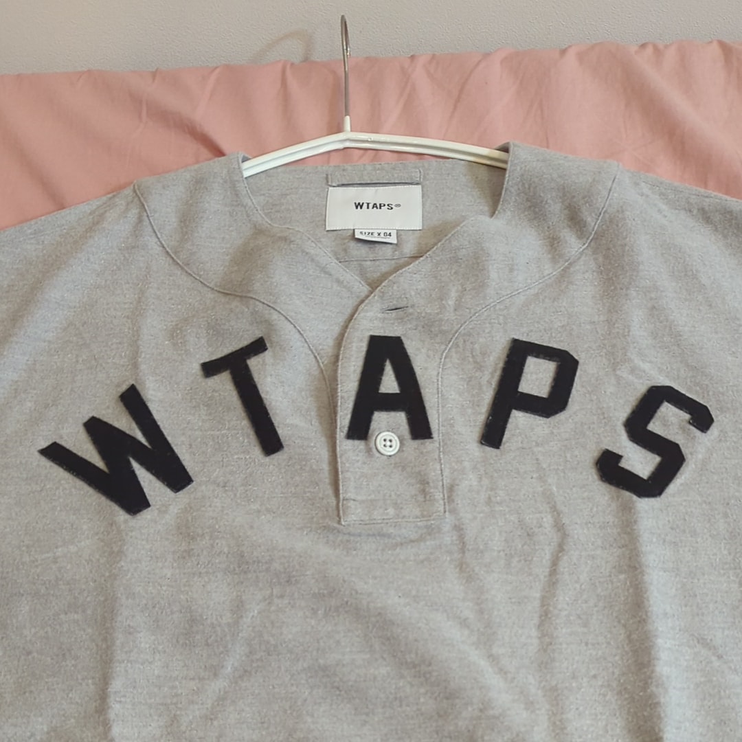 Wtaps LEAGUE / SS / COTTON. FLANNEL "Gray"