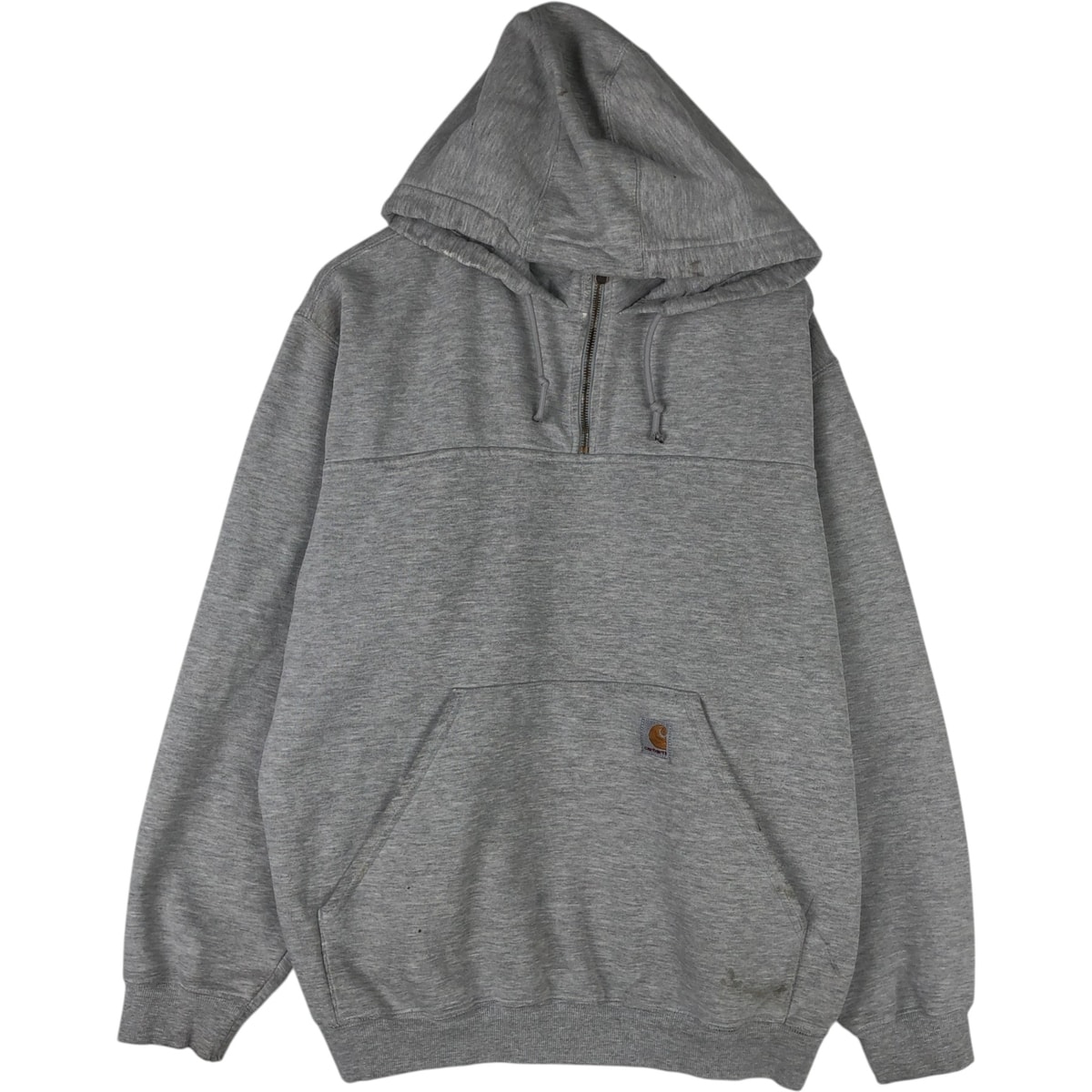 古着 00年代 カーハート Carhartt ORIGINAL FIT スウェットハーフジップパーカー メンズXL相当/eaa624566