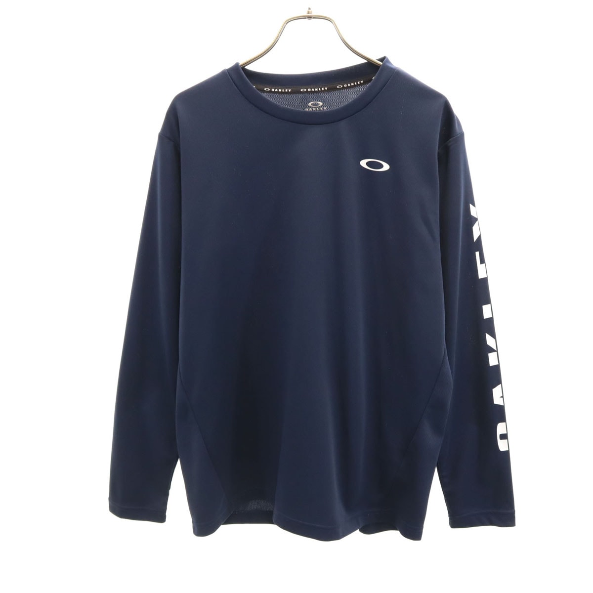OAKLEY オークリー 長袖 Hydrolix Tシャツ M ネイビー ロンT
