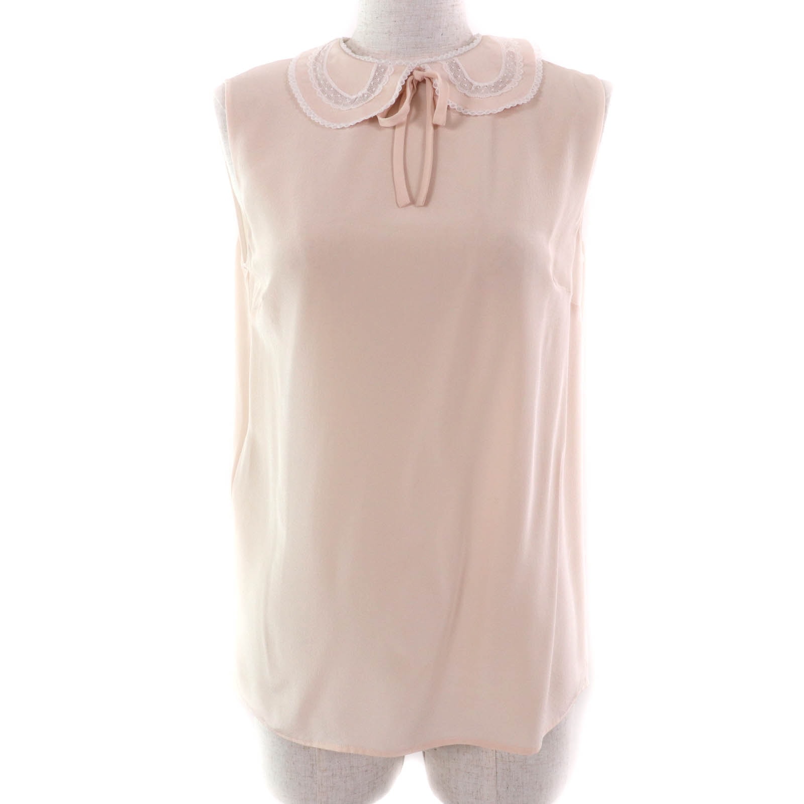 極美品 ミュウ ミュウ
ブラウス ピンクベージュ レディース 36 MT1487