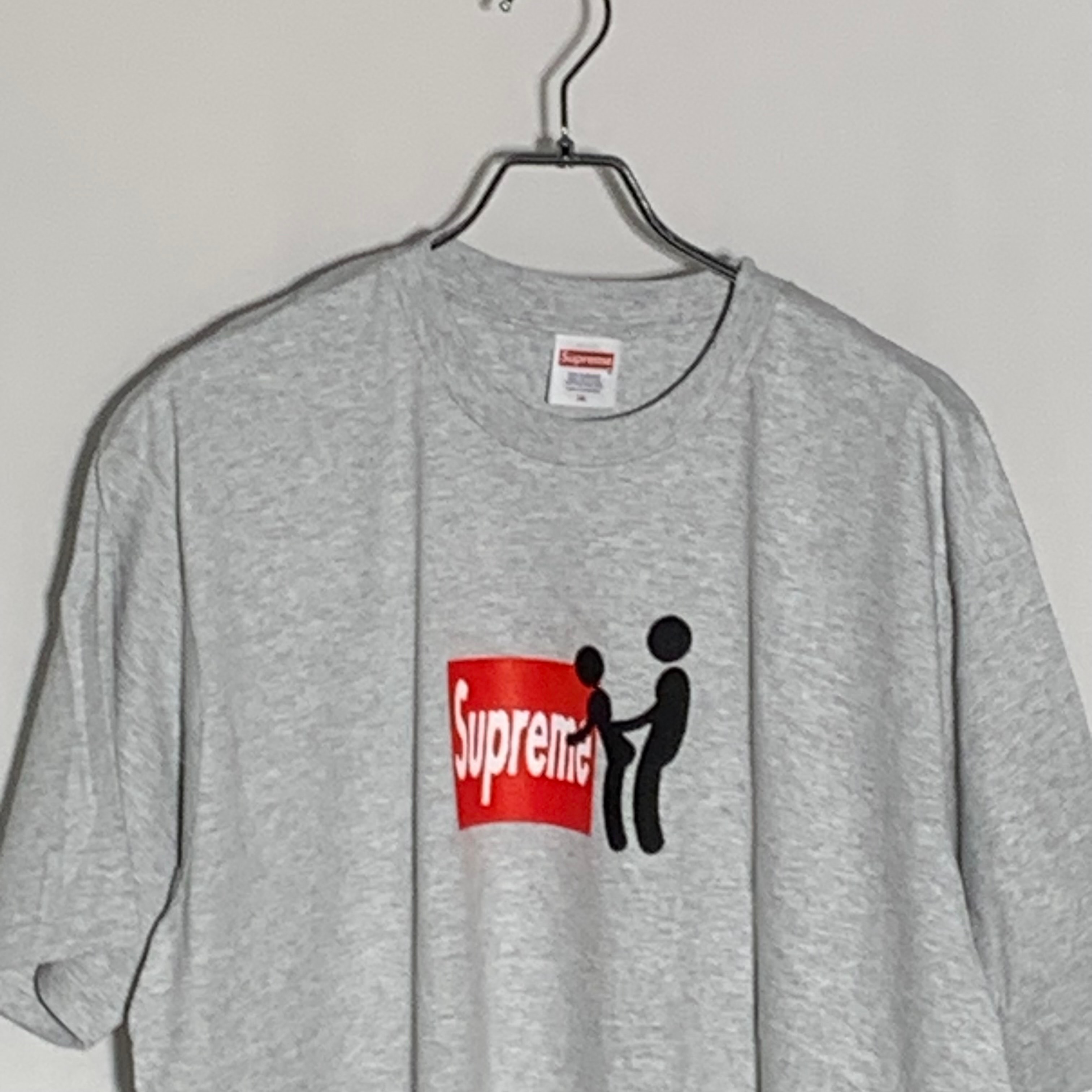 Supreme Stick Tee "Ash Grey"