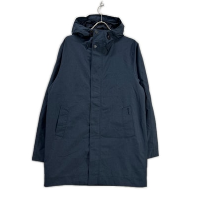 バブアー MWB1158 ネイビー Barbour Rokig Hooded Waterproof Mac トレンチジャケット M