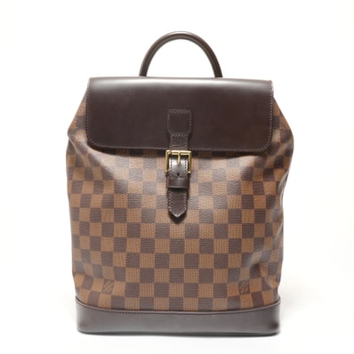 ヴィトン LV 1998年製 ダミエ ソーホー リュック・デイパック【中古】