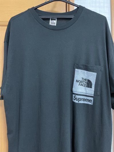Supreme x The North Face Printed Pocket Tee "Black"