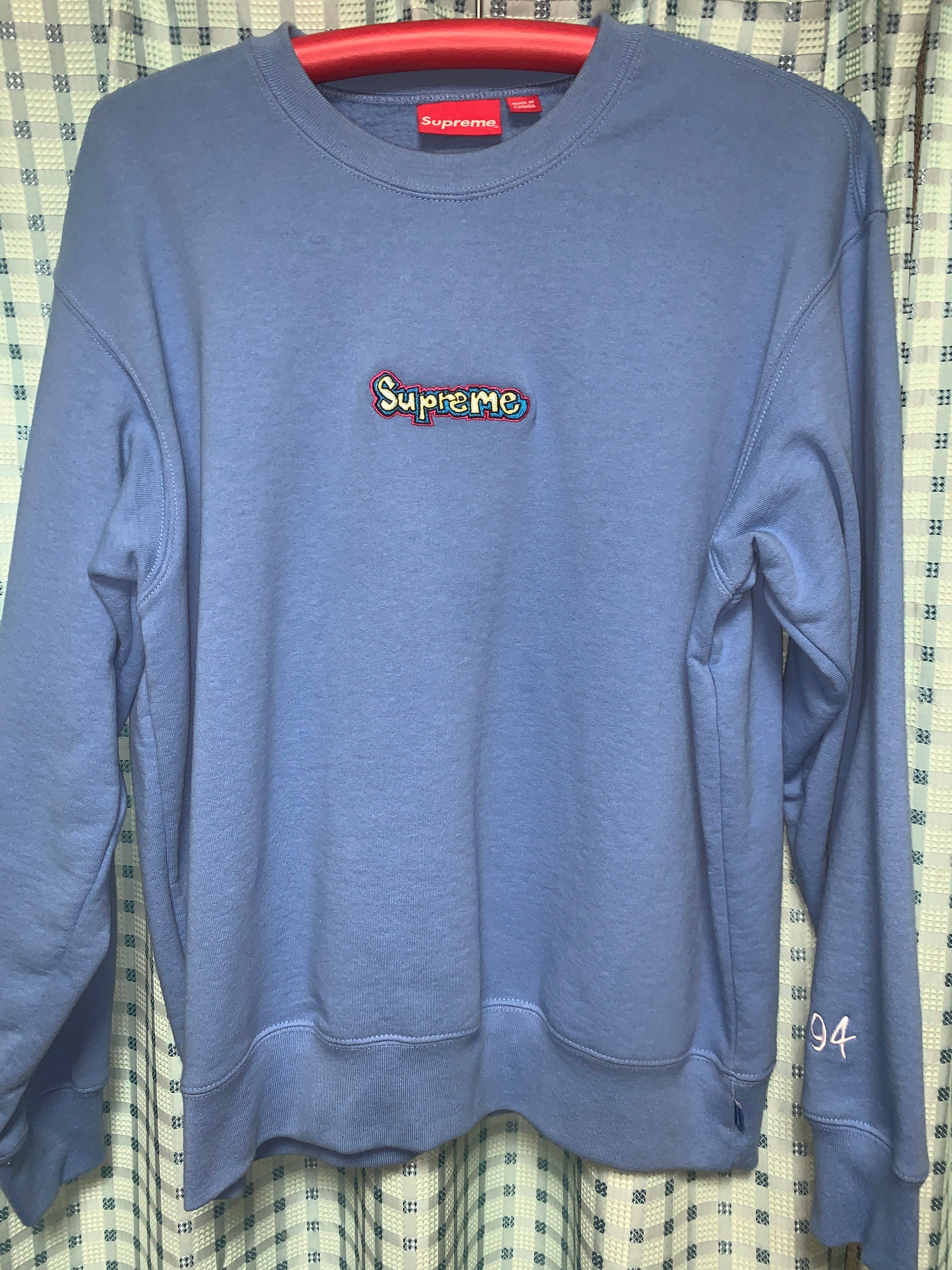 Supreme Gonz Logo Crewneck "Blue"