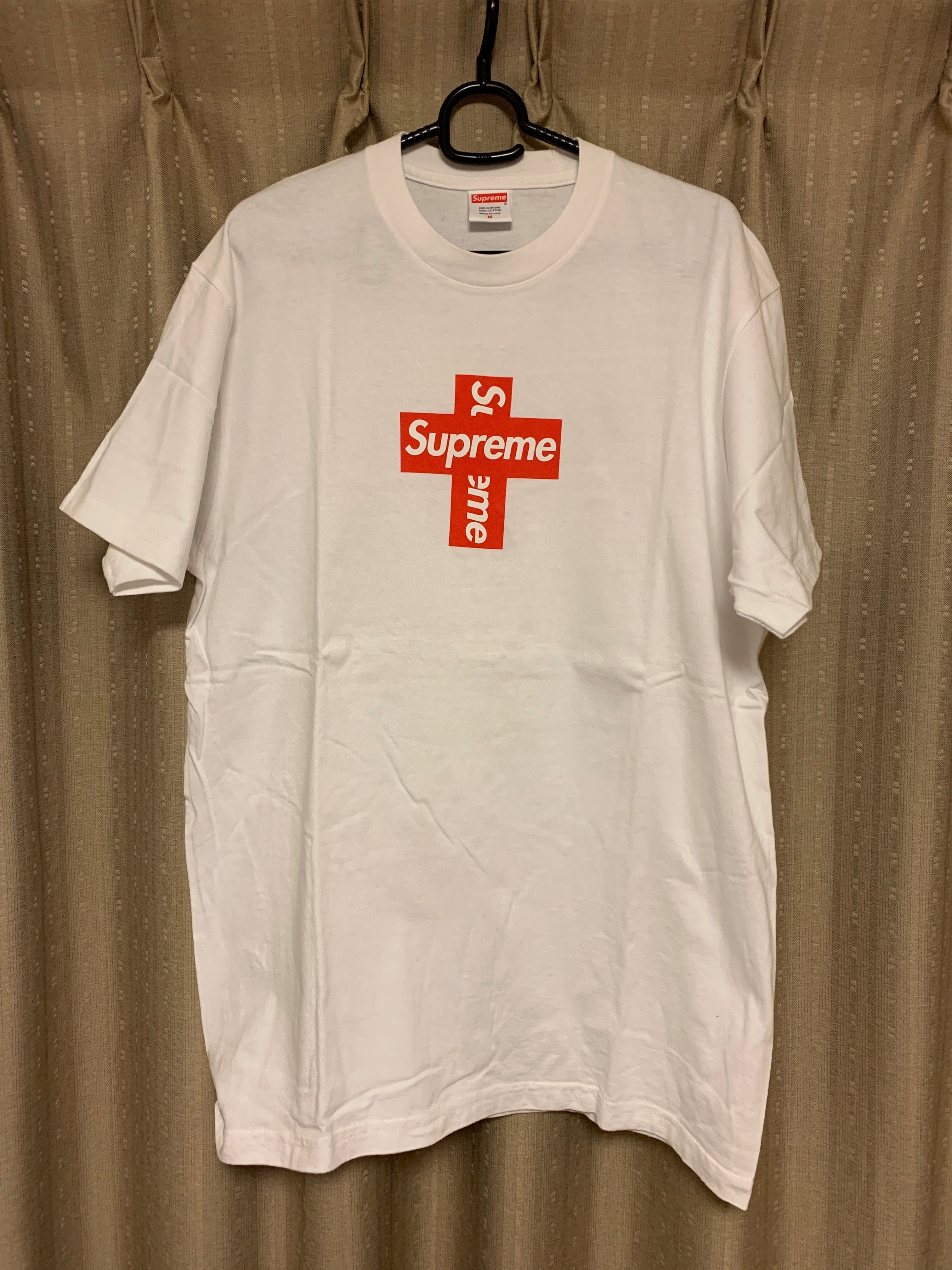 Supreme Cross Box Logo Tee "White"